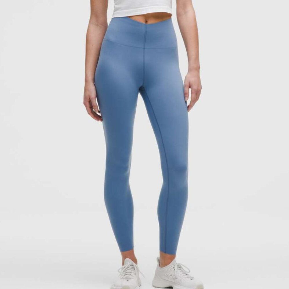 Lululemon Glow Up Super-High-Rise Tight 25" Washed Denim (NWT)